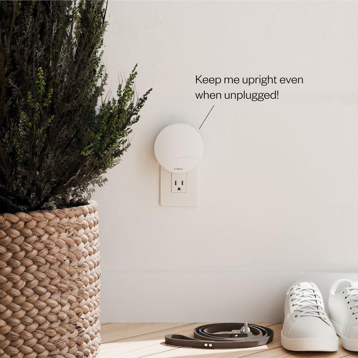 Push Plug-in Wall Diffuser – Starter Kit with Sweet Cherry Refill